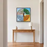 Four Seasons Tree of Life in a Circle – Hallway
