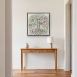 Pastel Birds Nesting In The Tree Of Life – Hallway