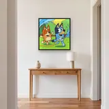 Bluey and Bingo Backyard Water Play – Hallway