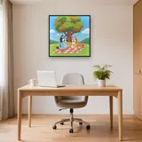 Bluey and Bingo Picnic Under the Tree – Office