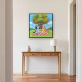 Bluey and Bingo Picnic Under the Tree – Hallway