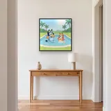 Bluey and Bingo Swimming Pool Splash – Hallway