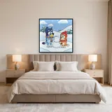 Bluey and Bingo Building a Snowman – Bedroom