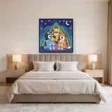 Bluey and Bingo Camping Under the Stars – Bedroom