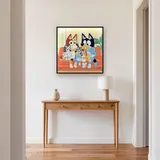 Family Hug on the Couch – Hallway