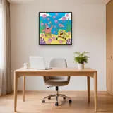 SpongeBob and Patrick Jellyfishing in Bikini Bottom – Office