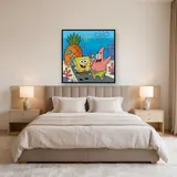 SpongeBob and Patrick Waving at the Pineapple House – Bedroom
