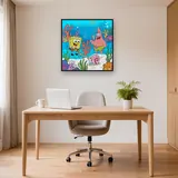 SpongeBob Patrick and Gary in Bikini Bottom Garden – Office