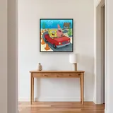 SpongeBob and Patrick Driving the Red Boat – Hallway