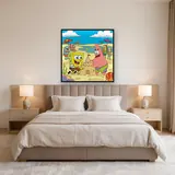 SpongeBob and Patrick at Goo Lagoon Beach – Bedroom