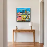 SpongeBob Patrick and Squidward in Bikini Bottom – Hallway