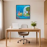 SpongeBob Patrick and Sandy in Bikini Bottom – Office