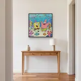 SpongeBob and Patrick Dancing at a Bikini Bottom Party – Hallway