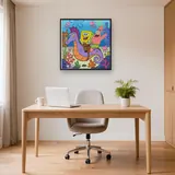 SpongeBob and Patrick Riding a Giant Seahorse – Office