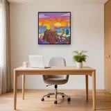Sunset Watch on the Rock with SpongeBob and Patrick – Office
