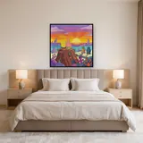 Sunset Watch on the Rock with SpongeBob and Patrick – Bedroom