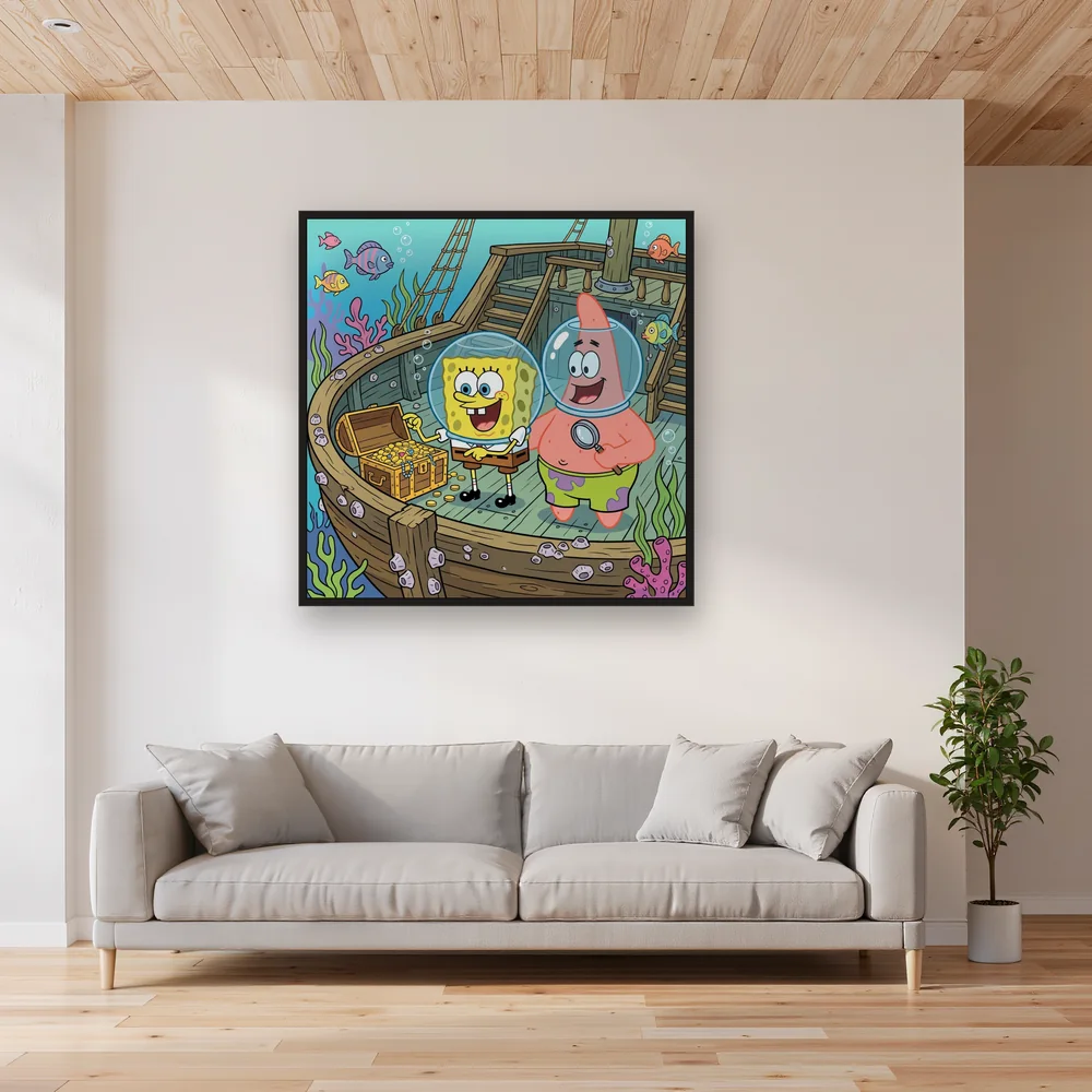 Sunken Treasure Ship Adventure – Living room