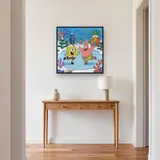SpongeBob and Patrick Ice Skating at Christmas – Hallway