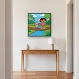 Dora and Boots Crossing the Rope Bridge – Hallway