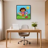 Dora and Boots on a Sunny Hill – Office