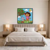 Dora and Boots Picking Fruit from a Tree – Bedroom
