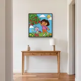 Dora and Boots Picking Fruit from a Tree – Hallway