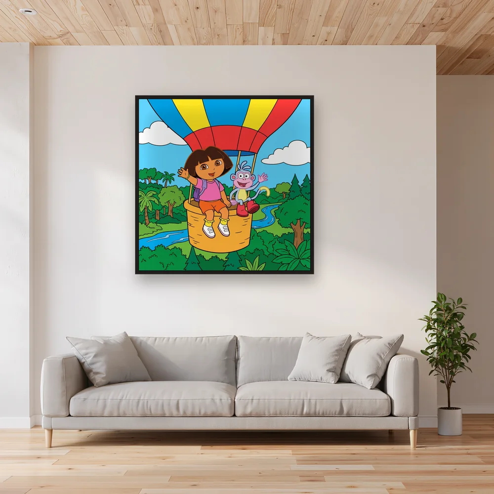 Dora and Boots Hot Air Balloon Adventure – Living room