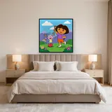 Dora and Boots Playing Maracas on a Hill – Bedroom