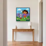 Dora and Boots Playing Maracas on a Hill – Hallway