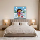 Dora and Boots in the Snowy Mountains – Bedroom