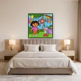 Dora and Boots Birthday Piñata Party – Bedroom