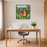 Masha and the Bear at the Forest House – Office