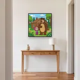 Masha and the Bear at the Forest House – Hallway