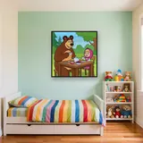 Masha and the Bear Tea Time Picnic – Kids room