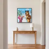 Masha and the Bear Building a Snowman – Hallway