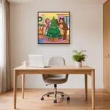 Masha and the Bear Decorating a Christmas Tree – Office