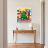 Masha and the Bear Decorating a Christmas Tree – Hallway