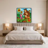 Masha and the Bear Garden Vegetables – Bedroom