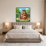Masha and the Bear Forest Friends – Bedroom