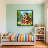 Masha and the Bear Forest Friends – Kids room