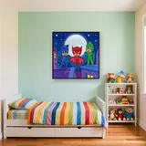 Catboy Owlette and Gekko on the Rooftops – Kids room