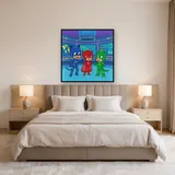 Catboy Owlette and Gekko in the Headquarters Tower – Bedroom