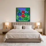 Catboy Owlette and Gekko with Fireflies in the Park – Bedroom