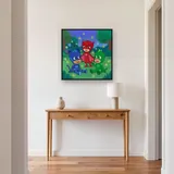 Catboy Owlette and Gekko with Fireflies in the Park – Hallway