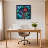 Catboy Owlette Gekko on a Big Tree at Night – Office