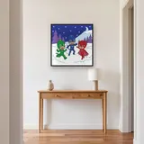 Catboy Owlette and Gekko Running in the Snow – Hallway