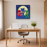 Catboy Owlette and Gekko Under the Moon – Office