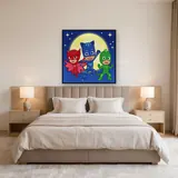 Catboy Owlette and Gekko Under the Moon – Bedroom