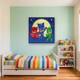 Catboy Owlette and Gekko Under the Moon – Kids room