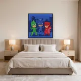 Catboy Owlette and Gekko City Skyline Heroes – Bedroom